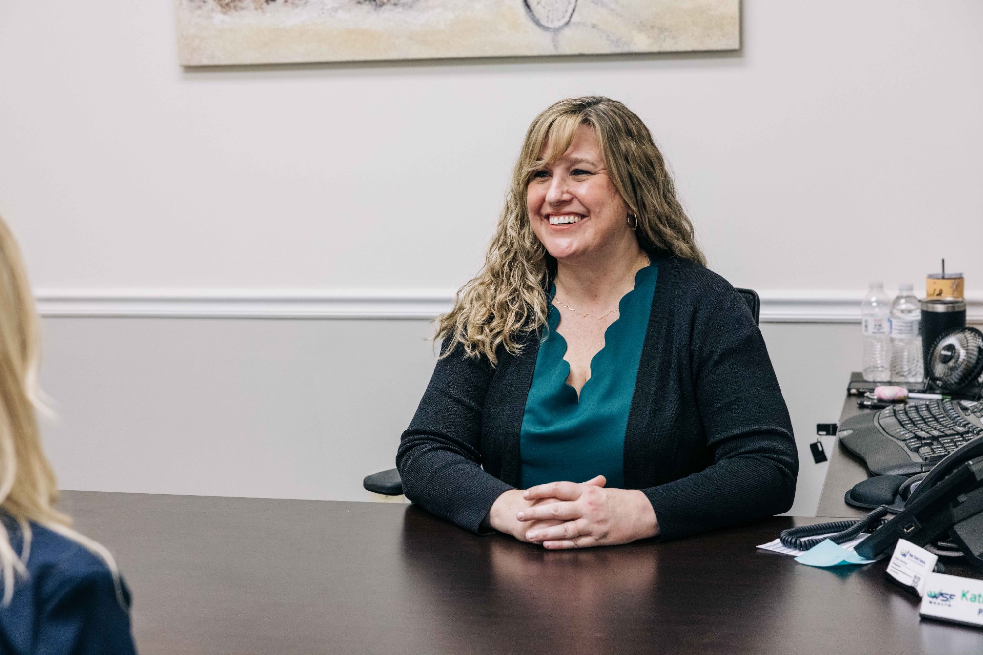 Water Street Financial advisor answering financial planning questions in Winchester VA